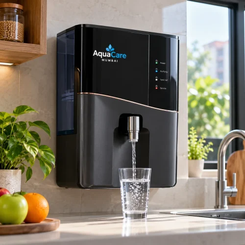 AquaCare Purifier in a Sunlit Kitchen (1)