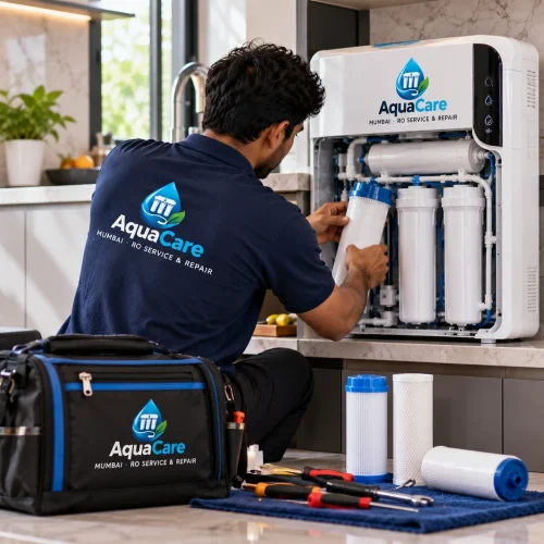 AquaCare RO Service in Action