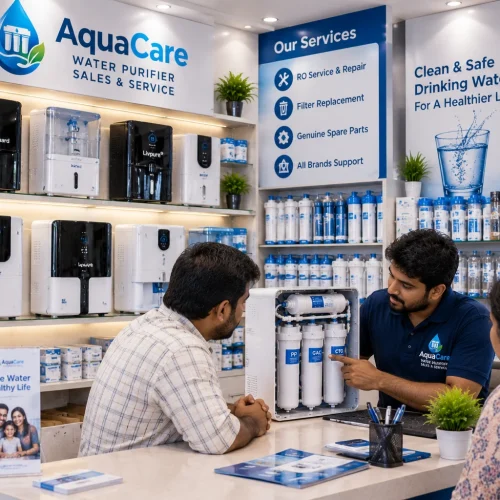 AquaCare Water Purifier Showroom Consultation