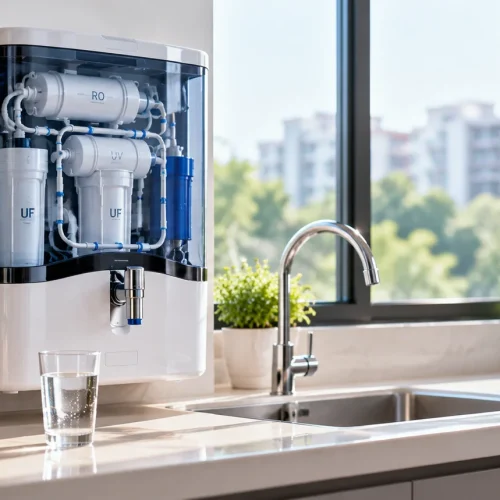 Modern Kitchen with Water Purifier (1)